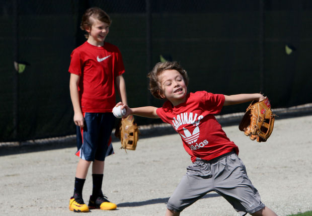 Jackson and Ethan Holliday Matt Holliday's kids